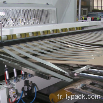 Cardboard Line Helix Cut Off Machine pour onduir